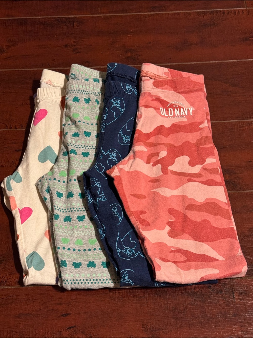Holidays February Thru May Bundle of Leggings - Girls (Set of 4) - Picture 1 of 9